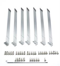 Zündapp Super + Sport Combinette 433 515 Kleeblatt WWS Speichen Satz 181mm 