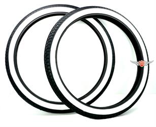 DKW Hummel Super Standard Weisswand Reifen Satz Heidenau IRC 2,50 x 19 