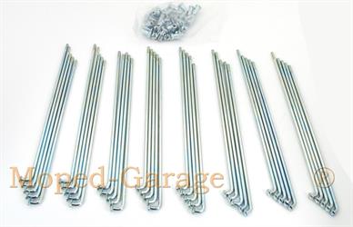 Yamaha DT 50 MX Vorderrad Speichen Satz für Felge vorne 