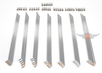 Zündapp Bergsteiger M 25 50 Typ 434 Chrom Speichen Satz 