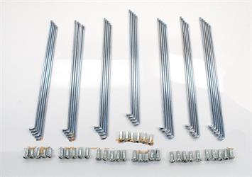 Crescent Mofa Moped Chrom Speichen Satz 165mm 