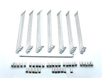 Yamaha FS 1 DX Chrom Speichen Satz 168mm 