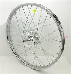 Puch Maxi Mofa Moped Vorderrad Felge Rad vorn mit Nabe Speiche Komplett 17 Zoll 