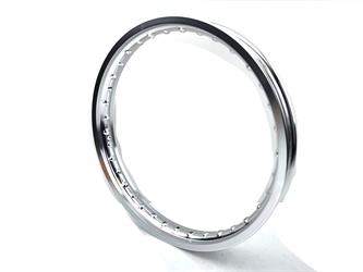 Mofa Moped Mokick KKR Aluminium Felge 1,50 x 16 Zoll Silber 