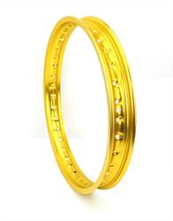 Simson Schwalbe KR S SR Aluminium Felge 1,50 x 16 Zoll Gold 