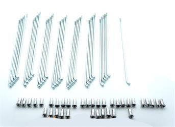 Zündapp KS 50 WWS Kleeblatt Speichen Satz Typ 517 Sport Combinette 