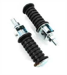 Simson Moped Mokick Universal Sozius Fußrasten Satz Rund M12 x 25mm Neu 