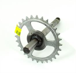 Mobylette MBK 51 Mofa Moped Motor Rahmen Tretkurbel Tret Kurbel Antrieb 28er 