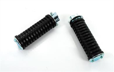 Honda C 50 70 Cub Sozius Fußrasten Satz Rasten Rund 