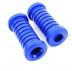 Simson Schwalbe Star S 50 S 51 70 KR 51 53 Sozius Fußrasten Gummi Satz Blau offen 