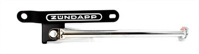 Zündapp CS CX Hai GTS KS C 50 Schwarz / Chrom Seitenständer + Emblem 