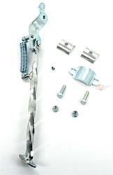 Peugeot Garelli Tomos Moped Chrom Seitenständer 270mm Seiten Ständer gedreht Neu 