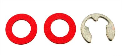 Hercules K 50 MK SX RX RL SE RE Hauptständer Lagerrohr Anlauf Scheiben Sicherung Set 