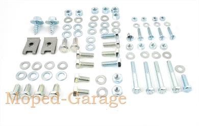 Kreidler Florett RS RMC LF LH  Rahmen Schutzblech Gepäckträger Schrauben Satz 