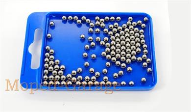 Mofa Moped Radlager Lenklager Kugel 5/32 Lager 144 Stück 