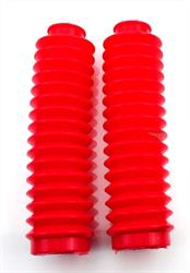Yamaha DT 50 80 MX Gabel Faltenbalg Gummi Manschette Rot 
