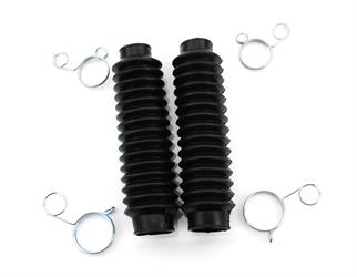 Peugeot 103 Gabel Gummi Manschetten Faltenbalg mit Schellen 