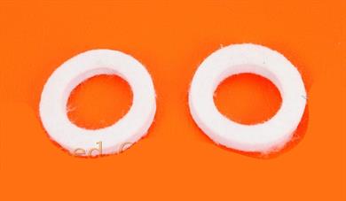 Kreidler Florett Eiertank Super 4 LF LH Rad Naben Filzscheiben Satz 