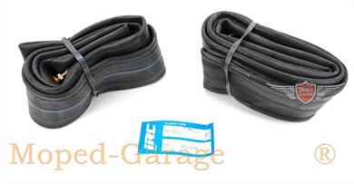 Mofa Moped Motorrad Heidenau IRC Schlauch Satz 2,50 x 22 Zoll 