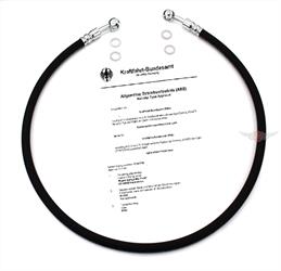 Zündapp GTS KS 50 80 Gummi Bremsleitung 800mm Made in Germany ABE 