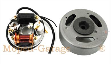 Zündapp Automatic Mofa 444 Zündung Zündspule Kontakt 6 Volt 