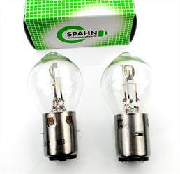 Garelli Capri 50 2 x Bilux Lampe Scheinwerfer Birne 6V 15/15W Germany 