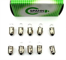 Simson Schwalbe S SR 10 x Cockpit Birne Lampe BA7s Germany 