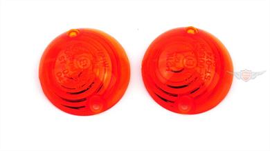 Hercules K 125 BW Ochsenaugen Blinker Glas Set 