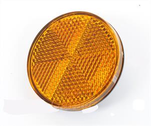 Mofa Moped Mokick Roller universal Katzenauge Reflektor rund 