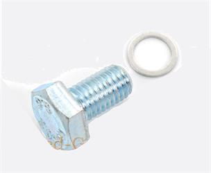 Zündapp Bergsteiger Combinette Motor Öl Ablass Schraube mit Dichtung 