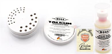 Yamaha RD DT FS Mofa Moped MOGA Reifen Schlauch Montage Set 3 tlg. 