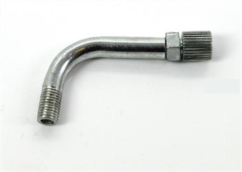 Zündapp Mokick Mofa Moped Gaszug 90 Grad Rohrbogen für 15mm Vergaser M 6 Neu 