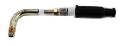 Garelli Piaggio Ciao PX Mofa Moped Dellorto PHBG Vergaser Gaszug Bogen 90 Grad 