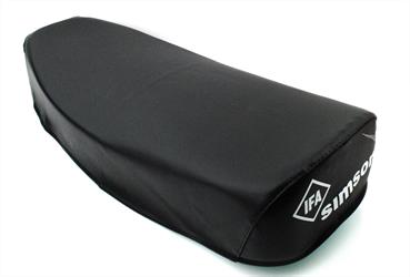 Simson S 50 51 Schwalbe Star SR Sitzbank Bezug glatt mit Schrift 