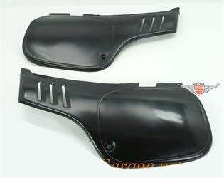 Honda MTX 50 80 R  Seitendeckel Satz Schwarz 