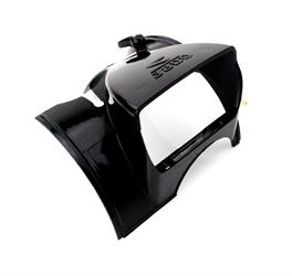 Velo Solex 3800 Scheinwerfer Verkleidung mit Schalter Schwarz 