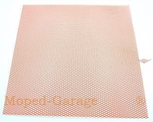 Mofa Moped Mokick Roller Motorrad Racing Gitter Tuning orange 300 x 300mm 