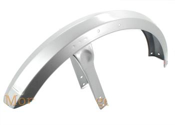 Puch Maxi S N Mofa Moped Vorderrad Schutzblech vorne Silber mit Halter 