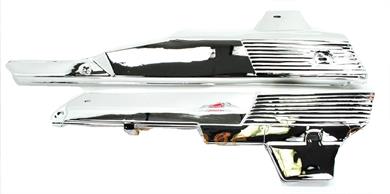 Puch Maxi P K Mofa Moped Seitenverkleidung Chrom  2 Teilig 