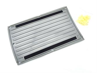 Zündapp R 50 Typ 561 Roller Gepäckträger Heckmatte Gepäck Platte Grau 