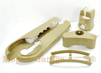 Kreidler Florett RS GT LF LH RM Verkleidungs Set Beige 