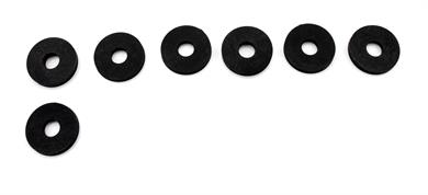 Hercules Supra 4 GP Enduro Mokick Drilastic Schutzblech Halte Gummi Scheiben Satz 7 teilig 