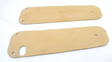 Simson Schwalbe KR 51 1 + 2 Verkleidung Trittbrett Gummi Satz Elfenbein 