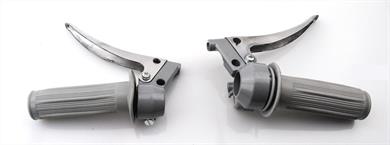 Kreidler Florett Flory MF MP Mofa Moped Mokick Griff Armatur Satz Grau 