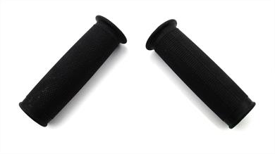 Mofa Moped Mokick Griff Gummi Satz Schwarz 28/24mm 