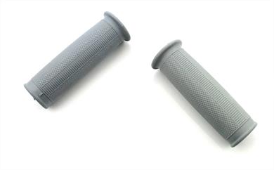 Mofa Moped Mokick Griff Gummi Satz Grau 28/24mm 