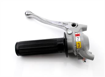 Puch 3 Gang Mofa Moped Schaltgriff Armatur Grau Schwarz 