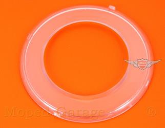 Zündapp KS GTS C 50  Chrom Drehzahlmesser Tacho Blende Klar 