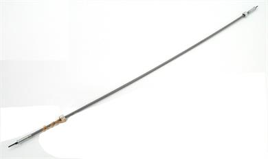 Zündapp KS 50 WC Tachowelle Tacho Welle 790mm Grau 