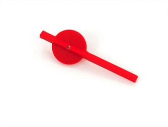 Zündapp Combinette C ZD ZR ZA KS Tacho Nadel Rot für 48mm Tacho Mofa Moped 